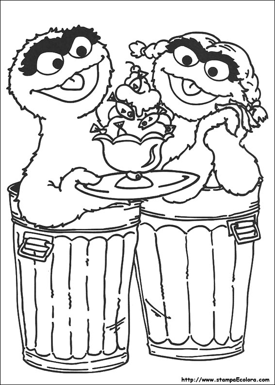 Disegni Sesame Street